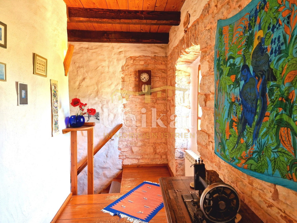 Autentica proprietà con casa in pietra e ampio terreno